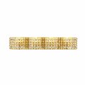 Cling Ollie 4 Light Brass & Clear Crystals Wall Sconce CL2954193